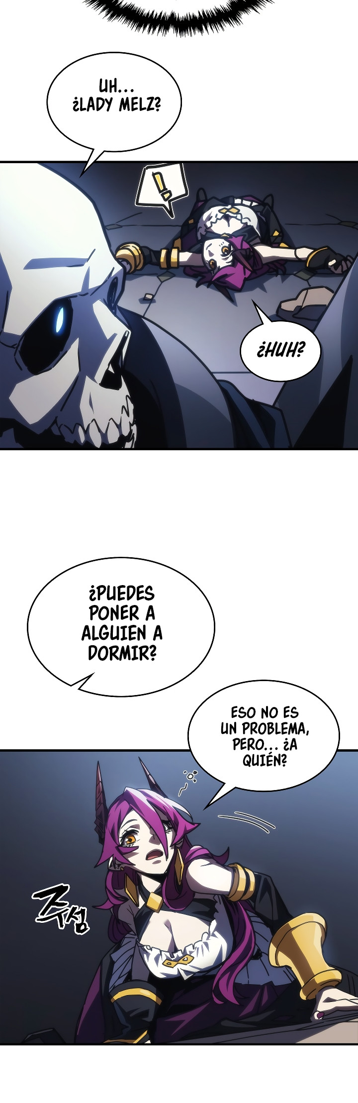 Actuando como un jefe final pero soy demasiado vago para ello capítulo 40, página 9