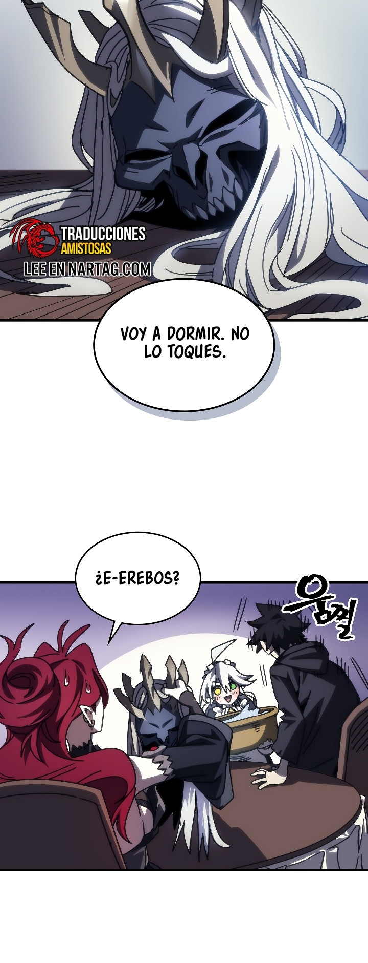 Actuando como un jefe final pero soy demasiado vago para ello capítulo 41, página 22