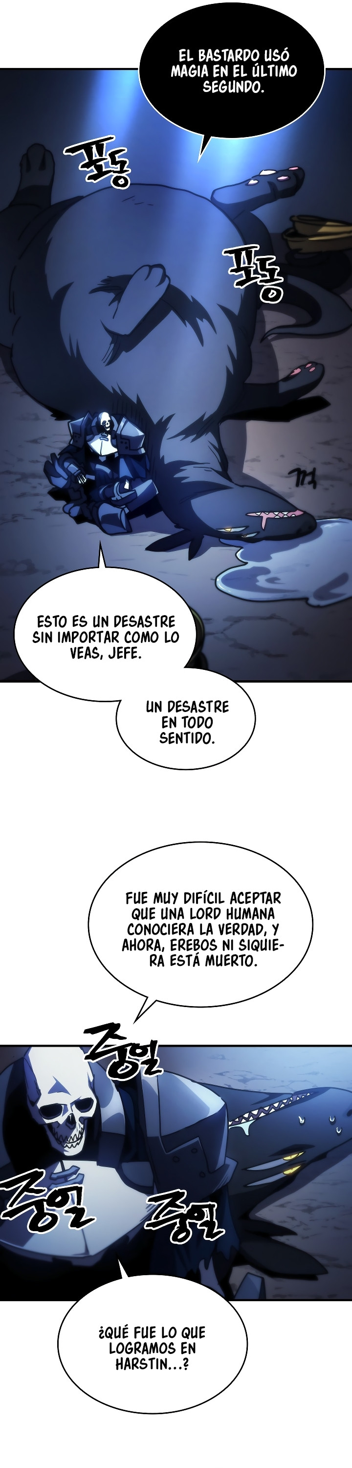 Actuando como un jefe final pero soy demasiado vago para ello capítulo 41, página 27