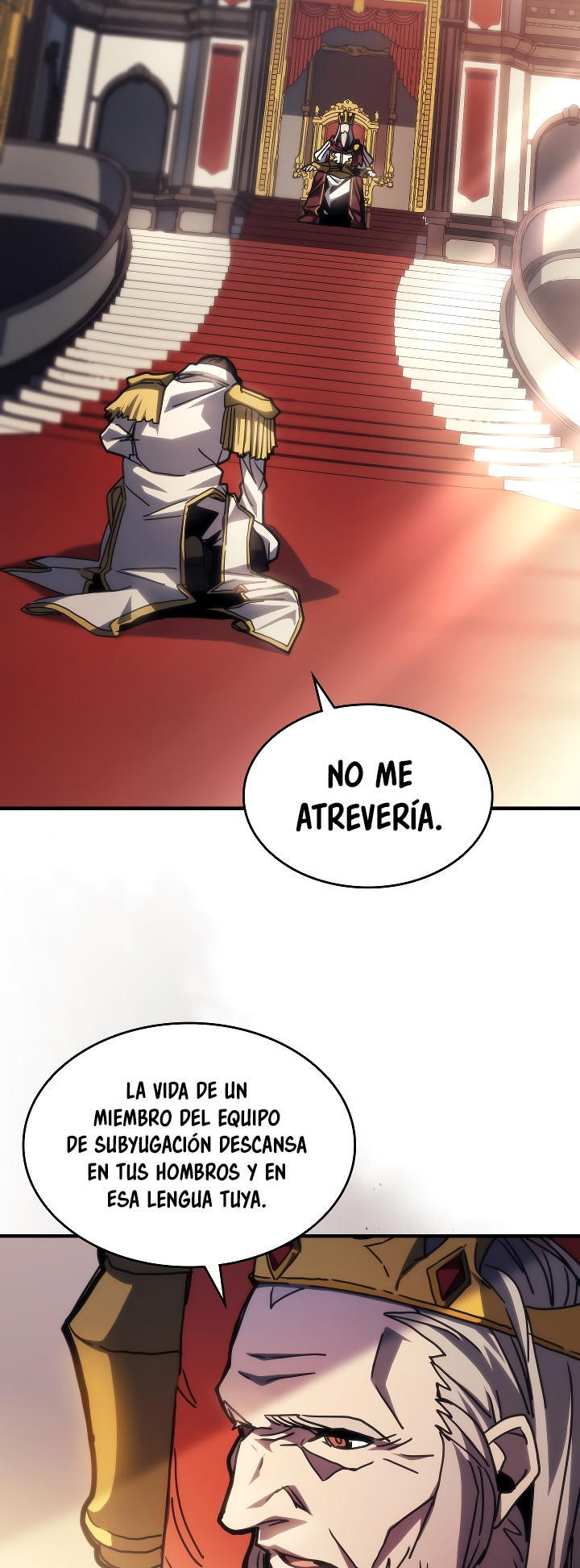 Actuando como un jefe final pero soy demasiado vago para ello capítulo 42, página 5