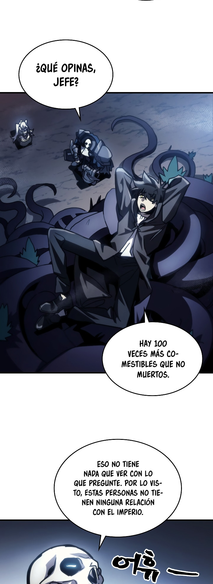 Actuando como un jefe final pero soy demasiado vago para ello capítulo 42, página 37