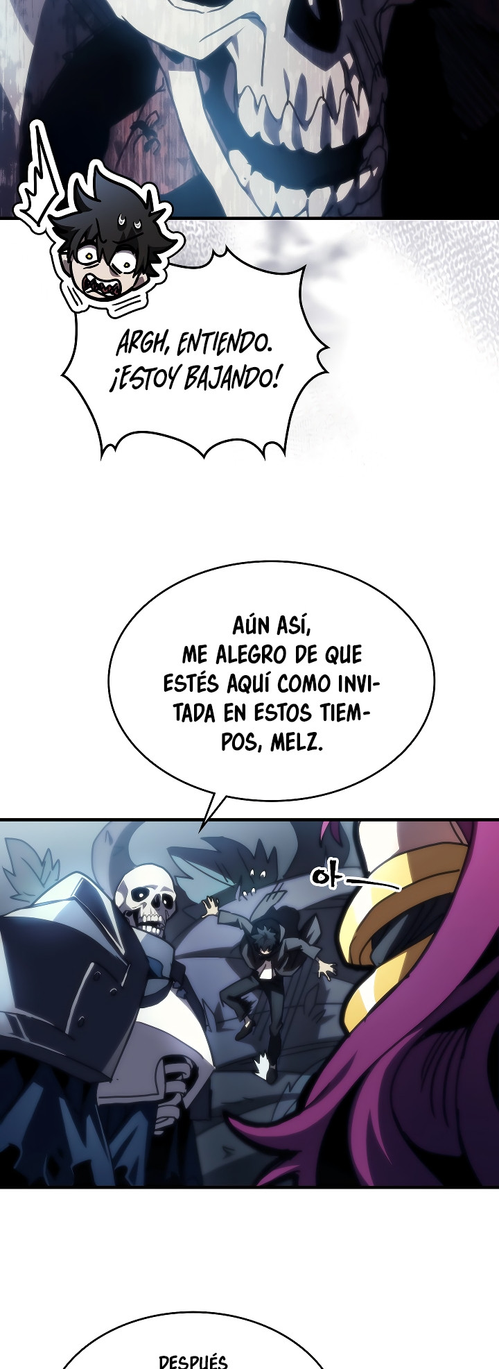 Actuando como un jefe final pero soy demasiado vago para ello capítulo 42, página 41