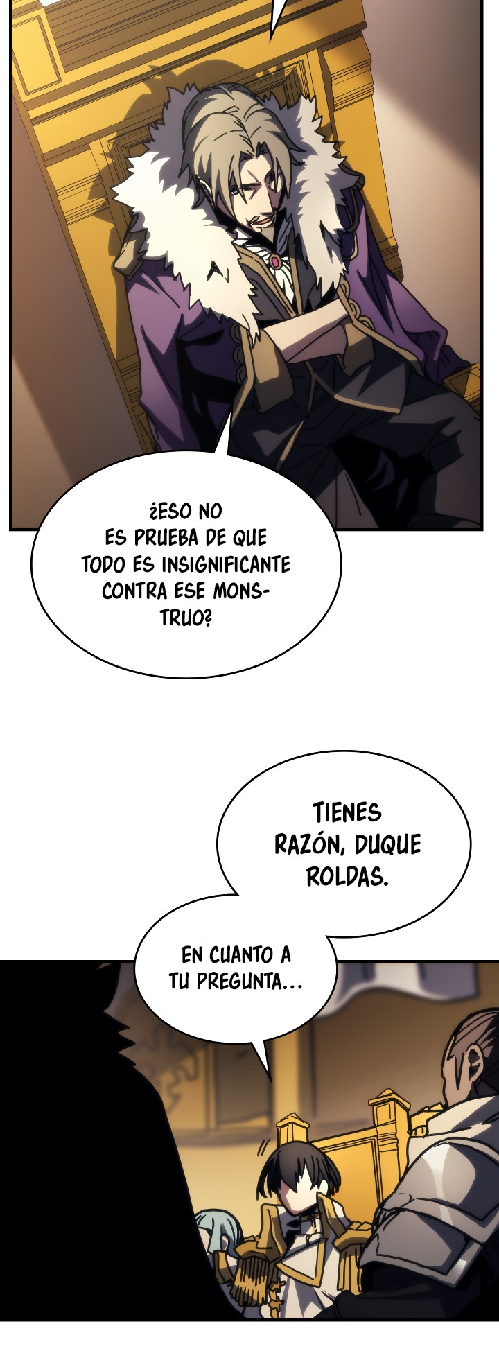 Actuando como un jefe final pero soy demasiado vago para ello capítulo 43, página 38