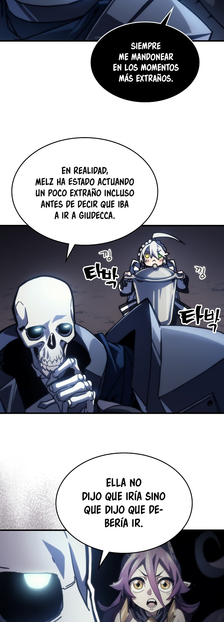Actuando como un jefe final pero soy demasiado vago para ello capítulo 44, página 7