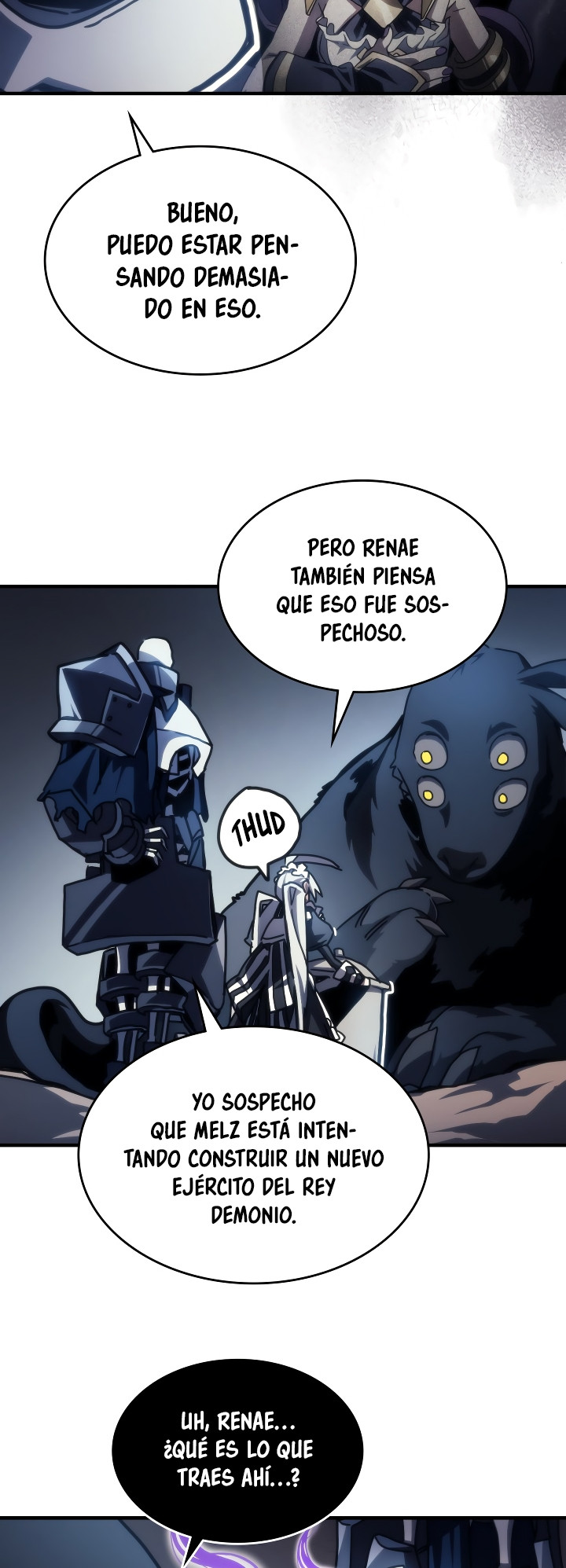 Actuando como un jefe final pero soy demasiado vago para ello capítulo 44, página 8