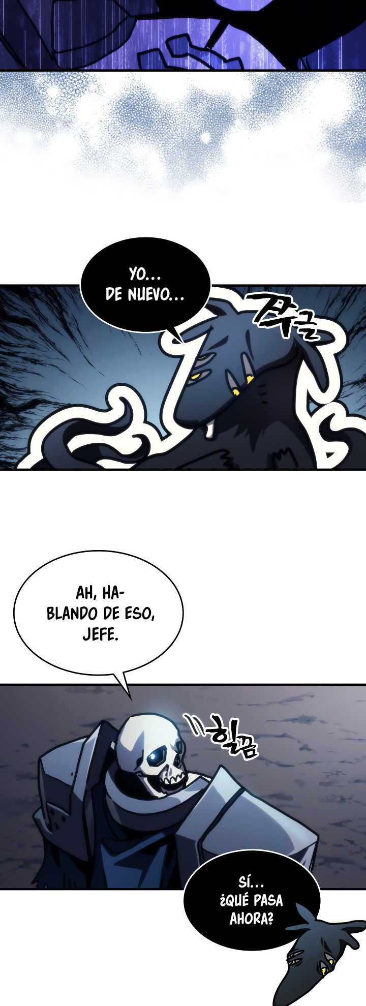 Actuando como un jefe final pero soy demasiado vago para ello capítulo 44, página 19