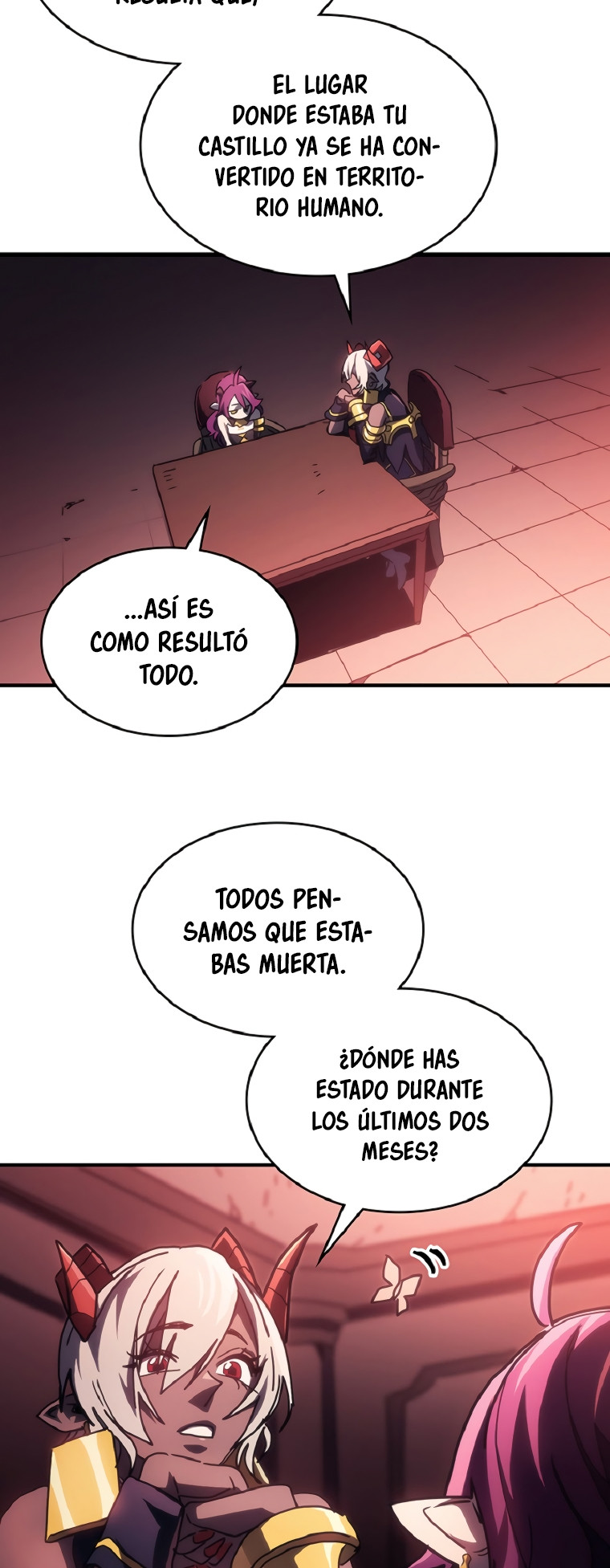 Actuando como un jefe final pero soy demasiado vago para ello capítulo 46, página 36
