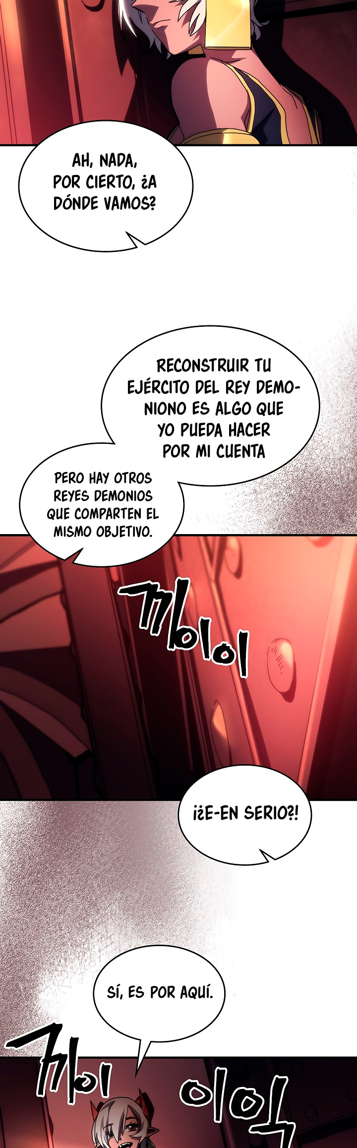 Actuando como un jefe final pero soy demasiado vago para ello capítulo 47, página 9