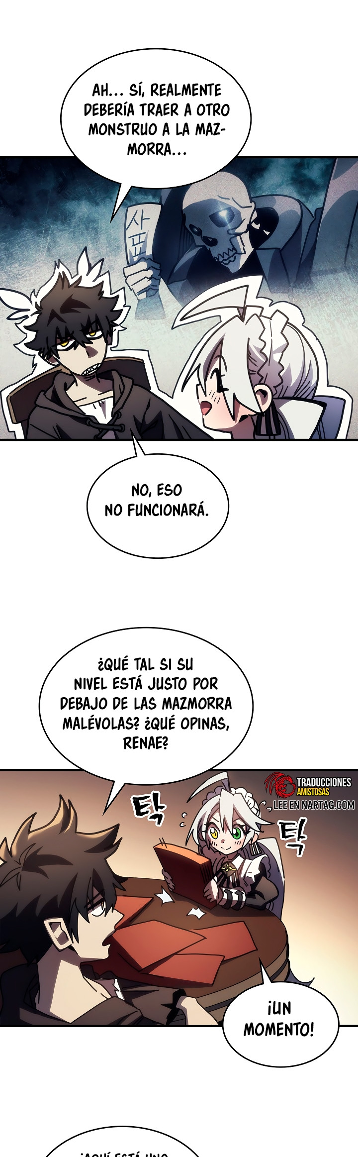 Actuando como un jefe final pero soy demasiado vago para ello capítulo 47, página 32