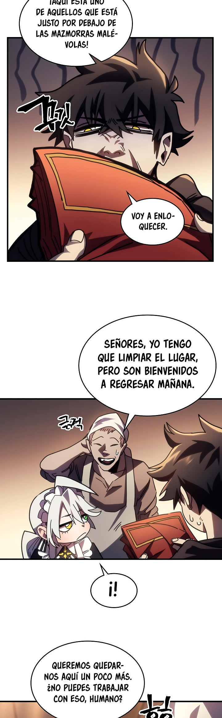Actuando como un jefe final pero soy demasiado vago para ello capítulo 47, página 33