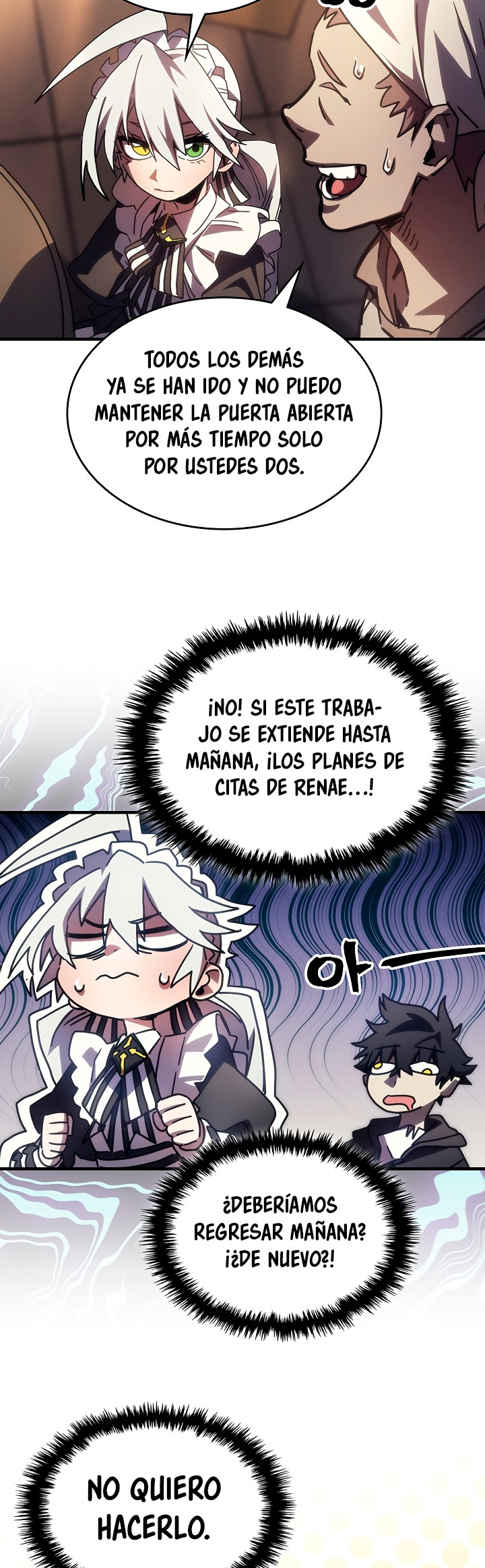 Actuando como un jefe final pero soy demasiado vago para ello capítulo 47, página 34