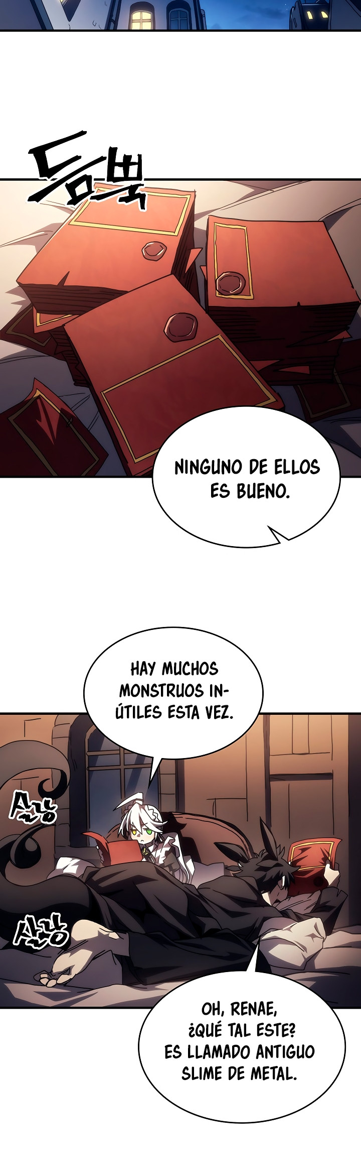 Actuando como un jefe final pero soy demasiado vago para ello capítulo 47, página 37