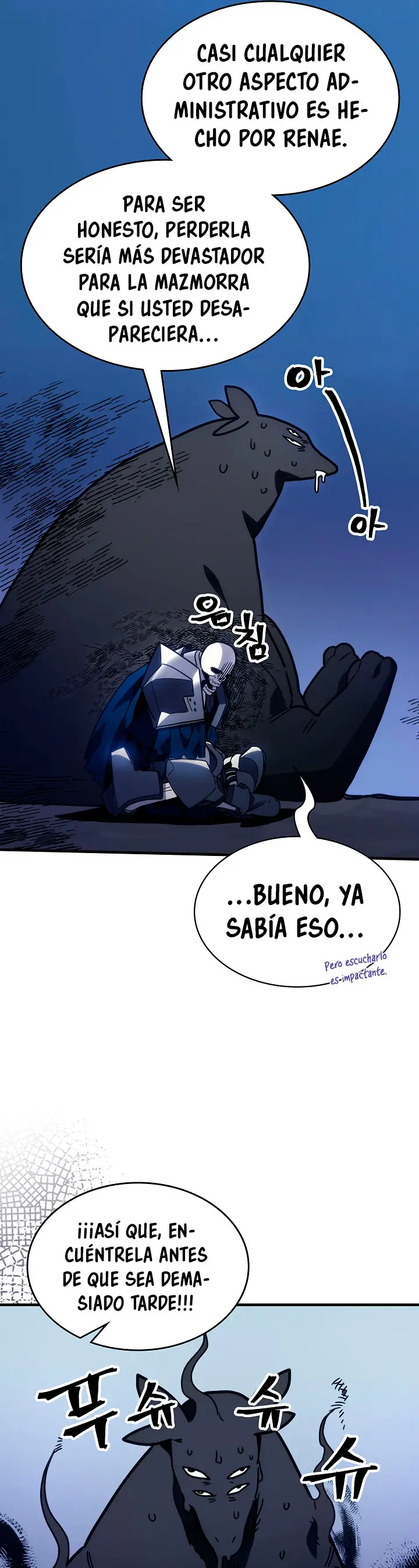Actuando como un jefe final pero soy demasiado vago para ello capítulo 5, página 22