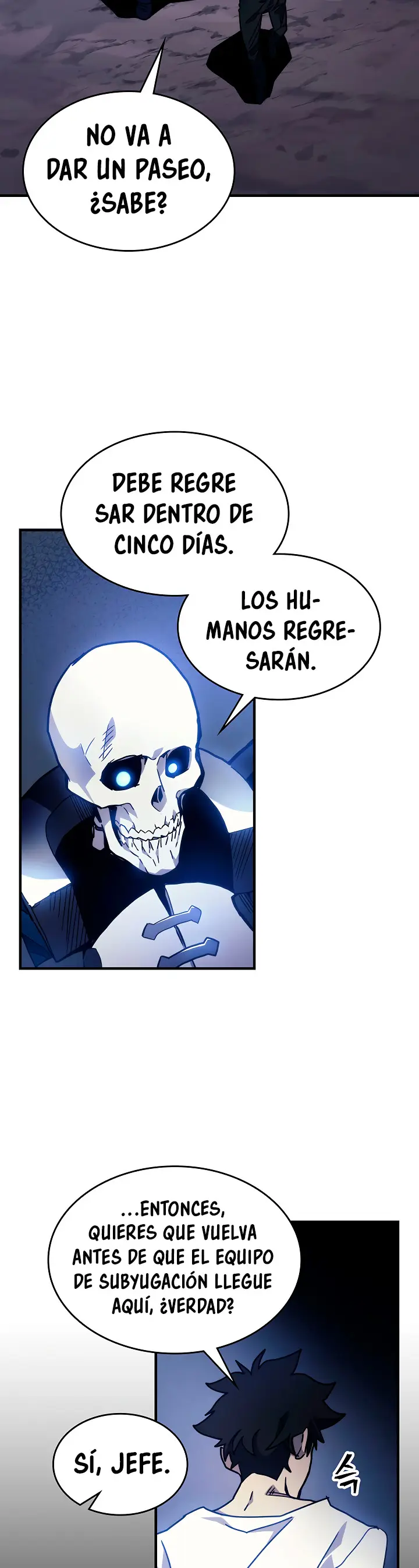 Actuando como un jefe final pero soy demasiado vago para ello capítulo 5, página 28