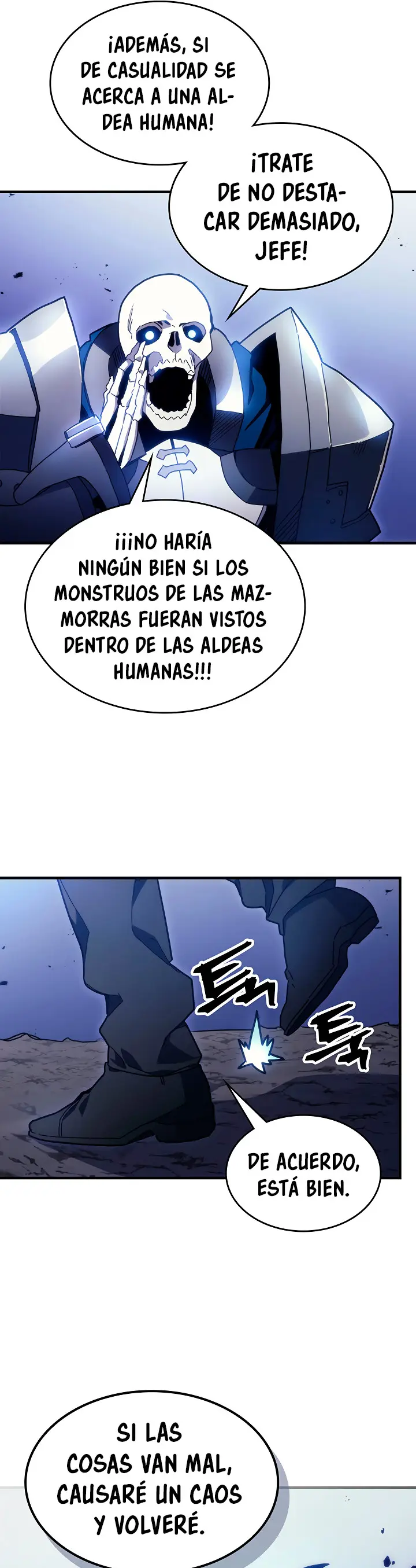 Actuando como un jefe final pero soy demasiado vago para ello capítulo 5, página 32