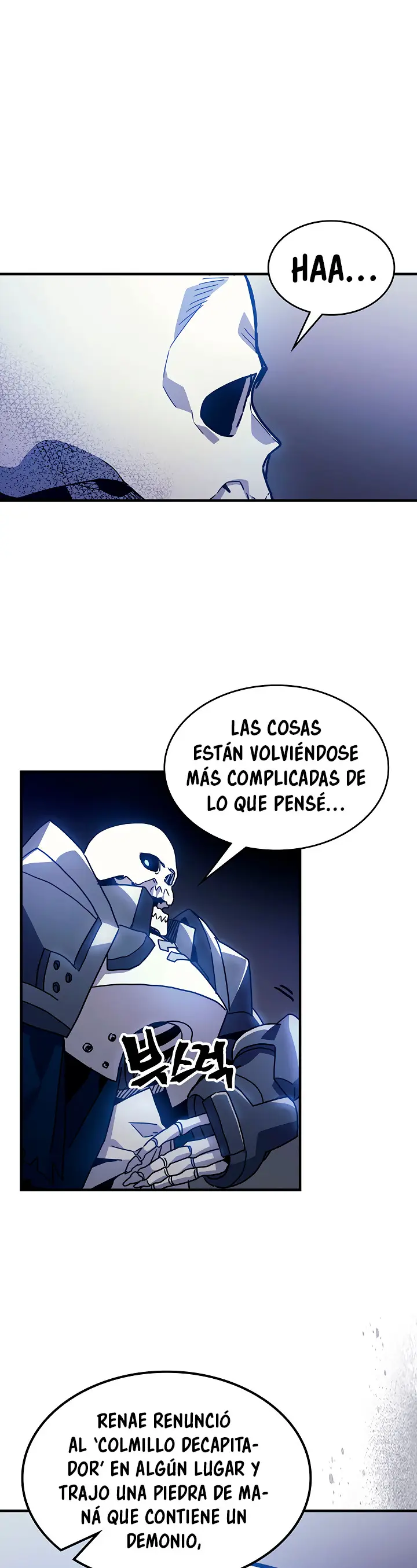 Actuando como un jefe final pero soy demasiado vago para ello capítulo 5, página 34