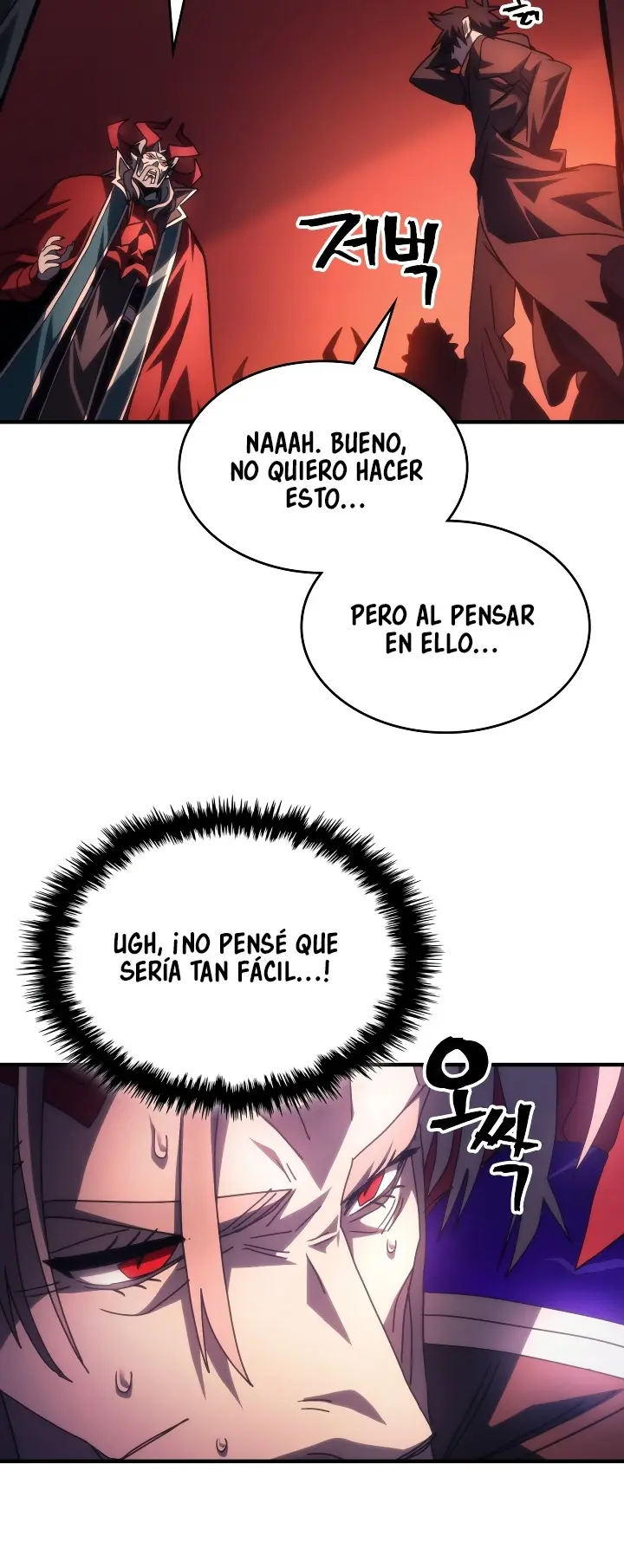 Actuando como un jefe final pero soy demasiado vago para ello capítulo 50, página 33