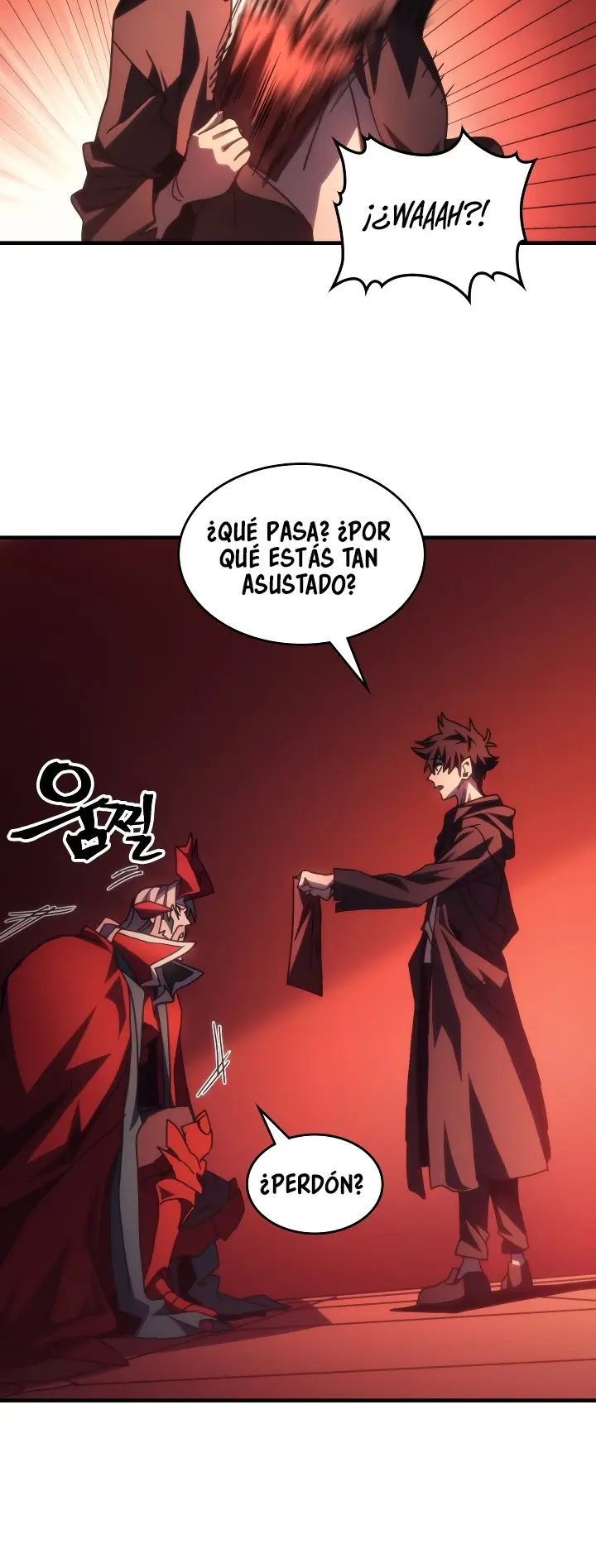 Actuando como un jefe final pero soy demasiado vago para ello capítulo 50, página 35