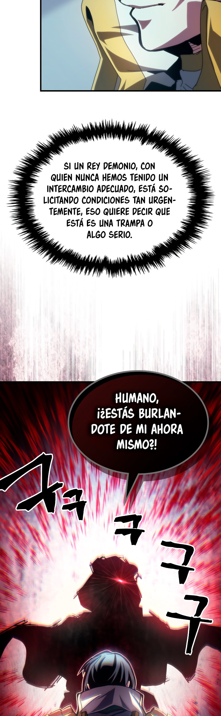 Actuando como un jefe final pero soy demasiado vago para ello capítulo 51, página 34