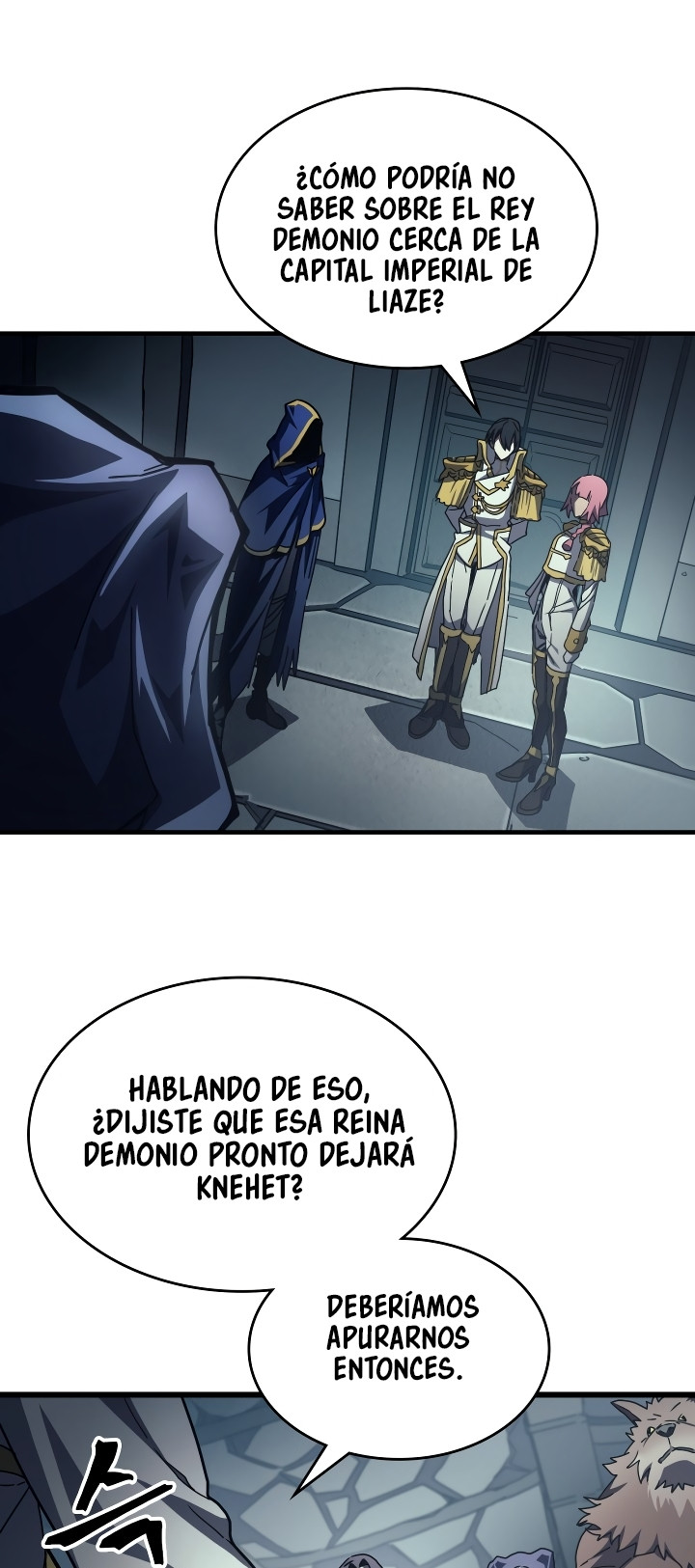 Actuando como un jefe final pero soy demasiado vago para ello capítulo 52, página 4