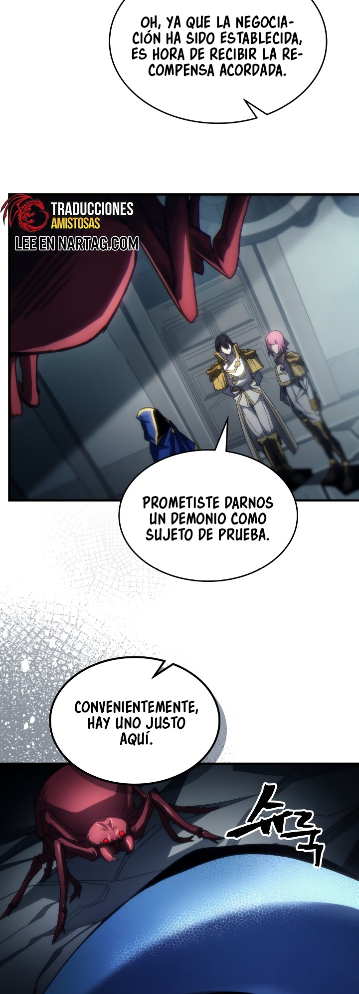Actuando como un jefe final pero soy demasiado vago para ello capítulo 52, página 9