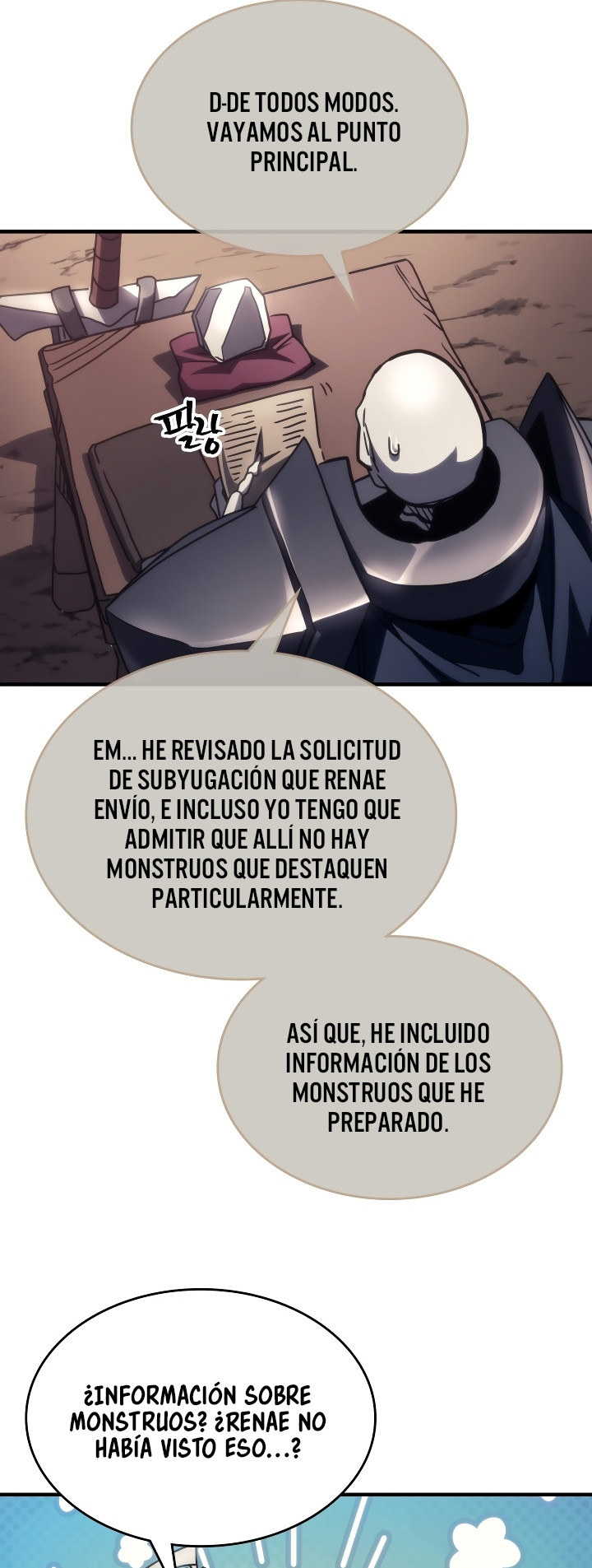 Actuando como un jefe final pero soy demasiado vago para ello capítulo 52, página 32
