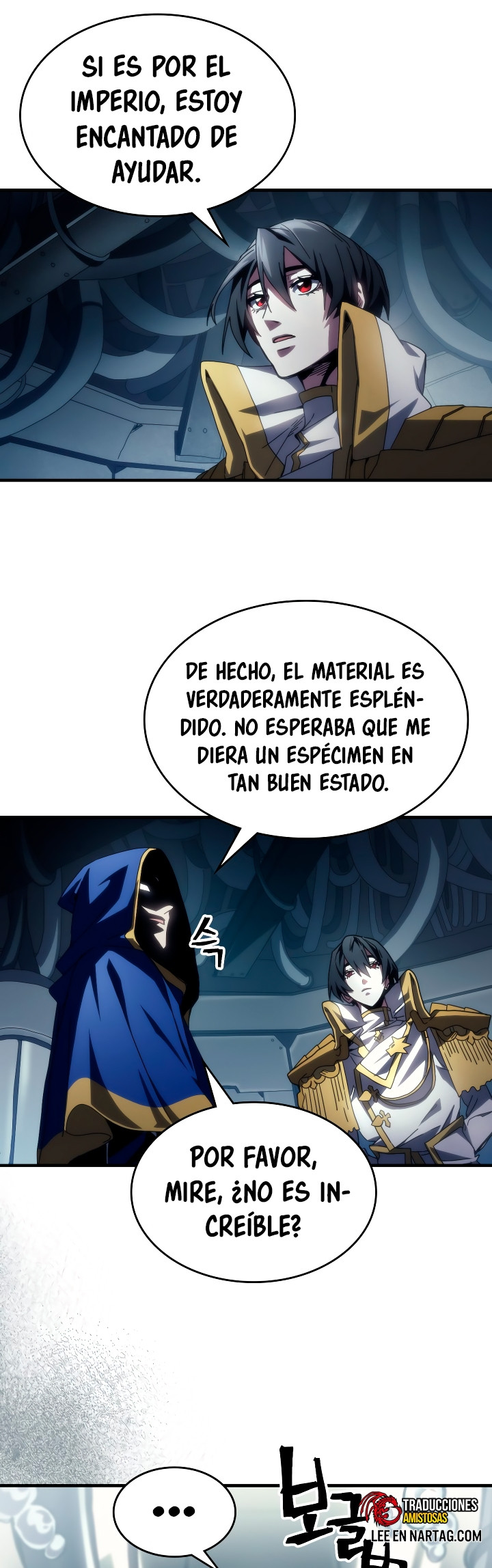 Actuando como un jefe final pero soy demasiado vago para ello capítulo 54, página 3