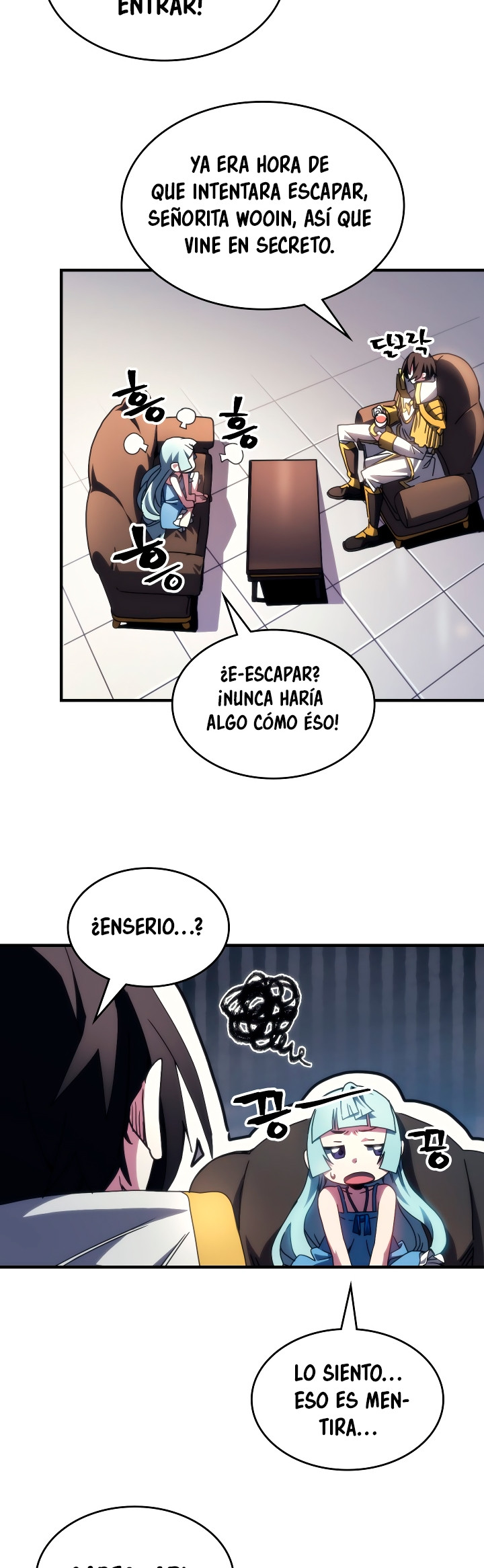 Actuando como un jefe final pero soy demasiado vago para ello capítulo 54, página 23