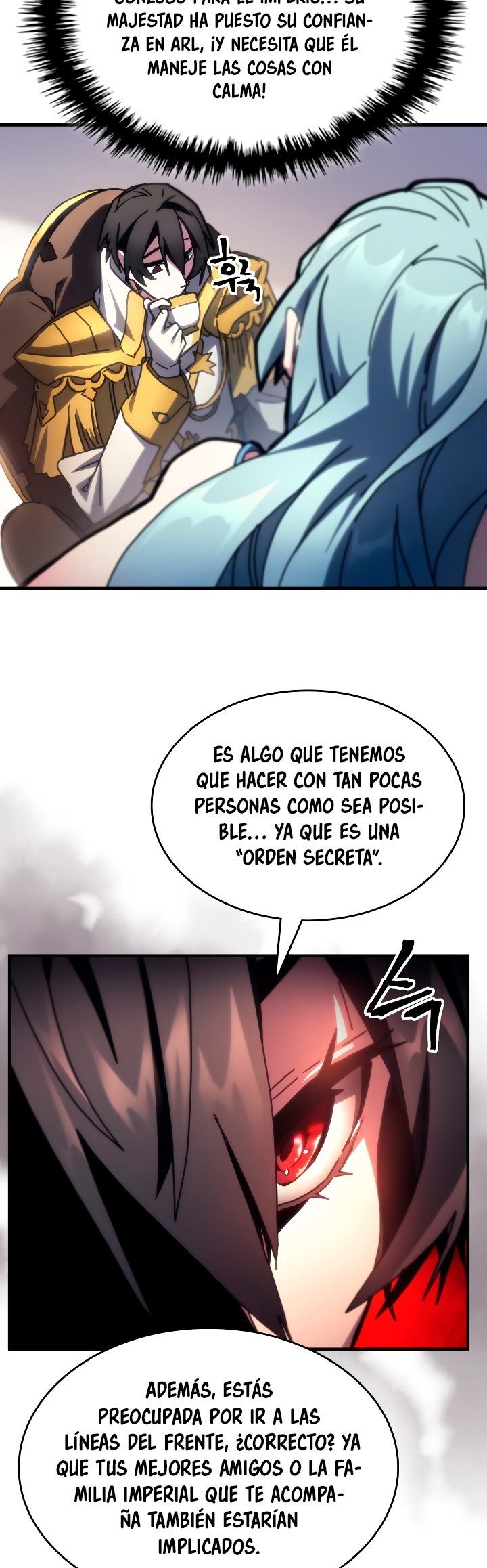 Actuando como un jefe final pero soy demasiado vago para ello capítulo 54, página 32