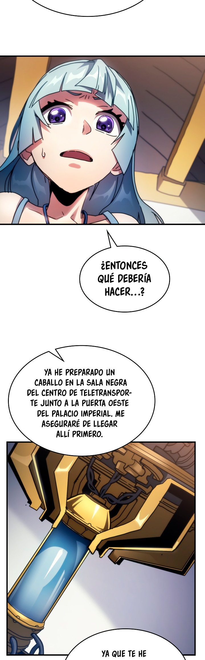 Actuando como un jefe final pero soy demasiado vago para ello capítulo 54, página 33