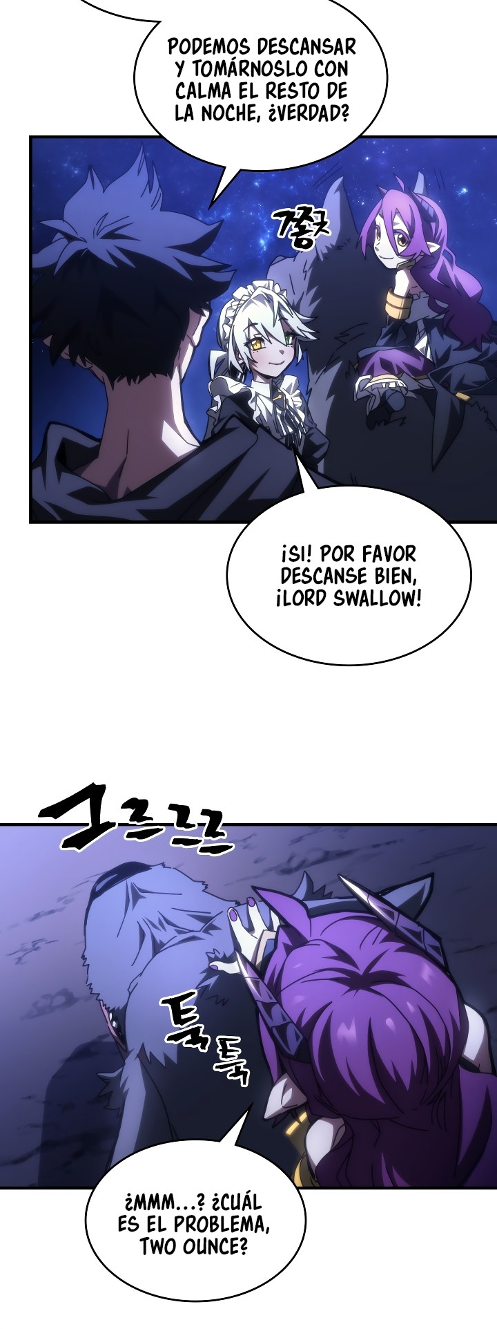 Actuando como un jefe final pero soy demasiado vago para ello capítulo 56, página 3