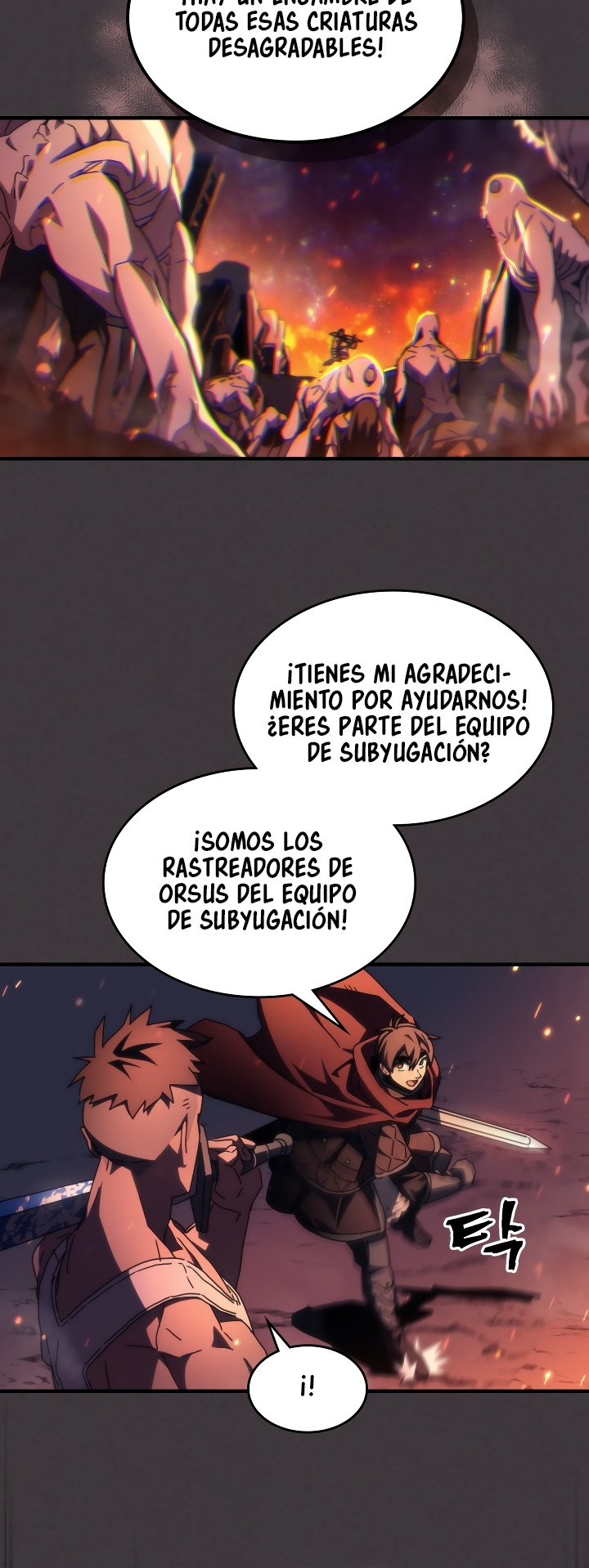 Actuando como un jefe final pero soy demasiado vago para ello capítulo 56, página 14