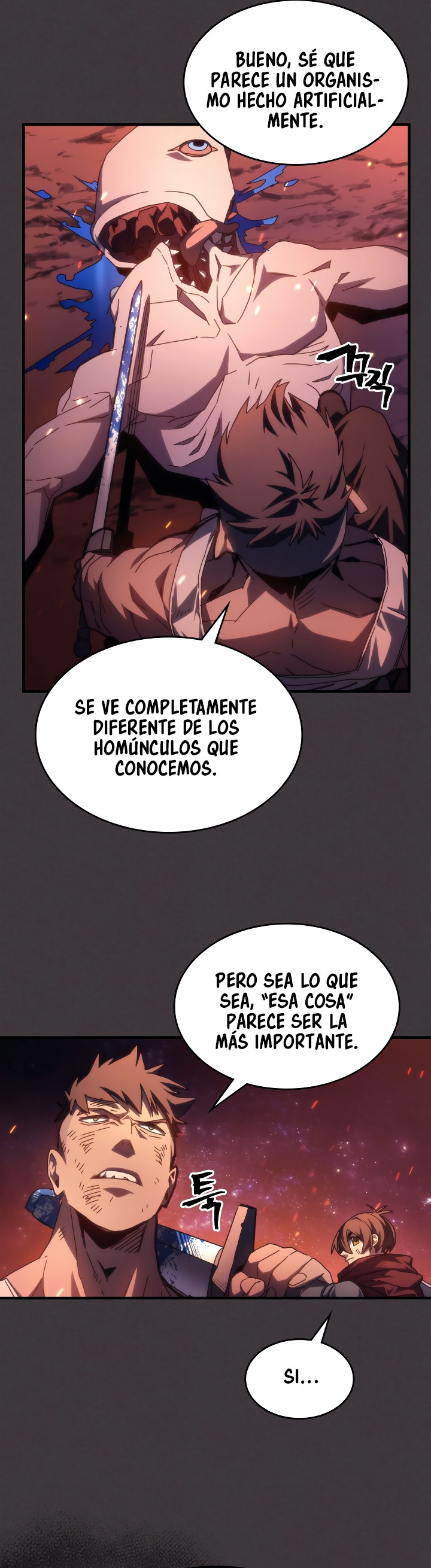 Actuando como un jefe final pero soy demasiado vago para ello capítulo 56, página 16