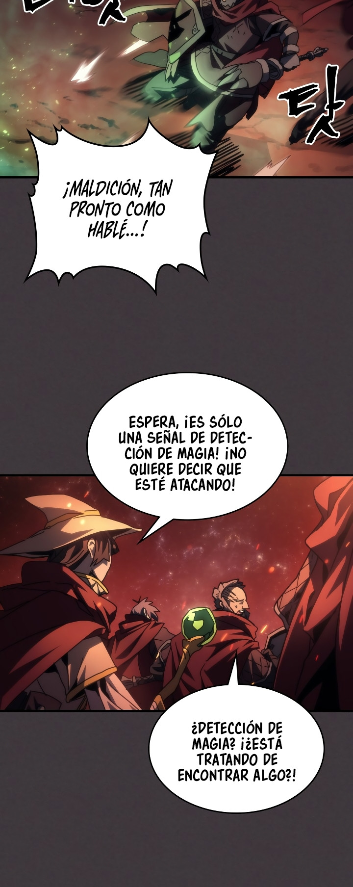 Actuando como un jefe final pero soy demasiado vago para ello capítulo 56, página 28