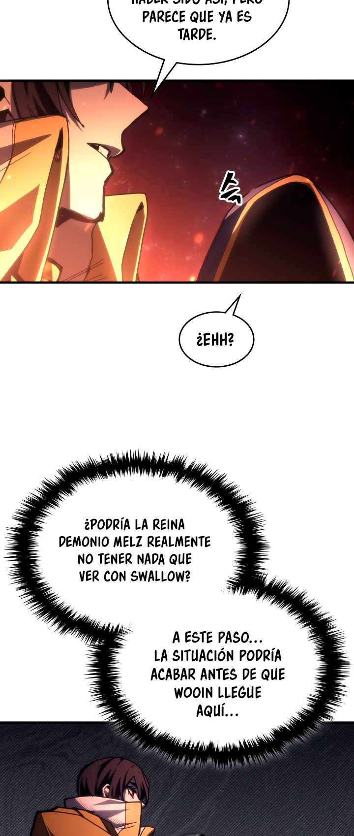 Actuando como un jefe final pero soy demasiado vago para ello capítulo 58, página 9