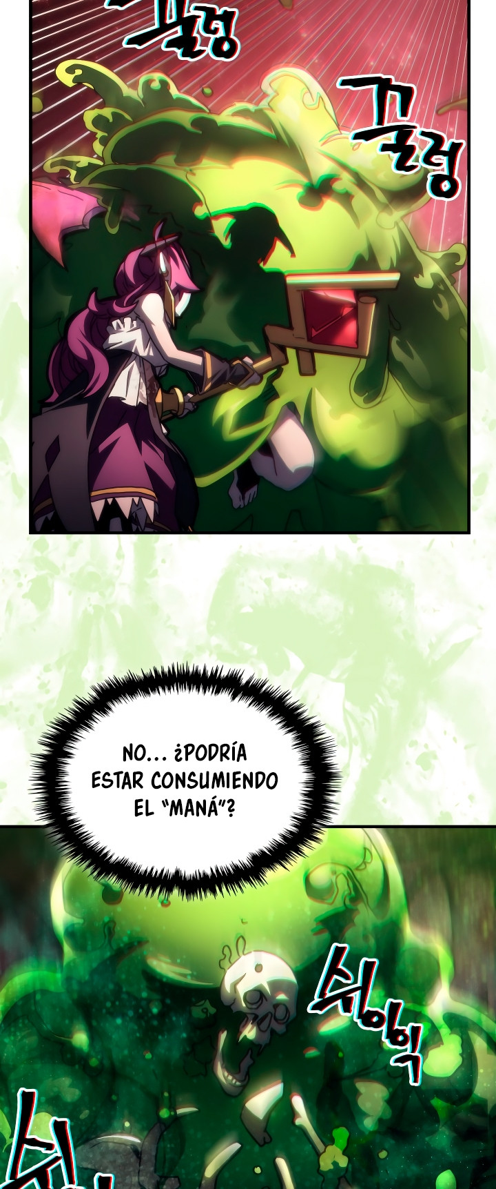 Actuando como un jefe final pero soy demasiado vago para ello capítulo 58, página 32