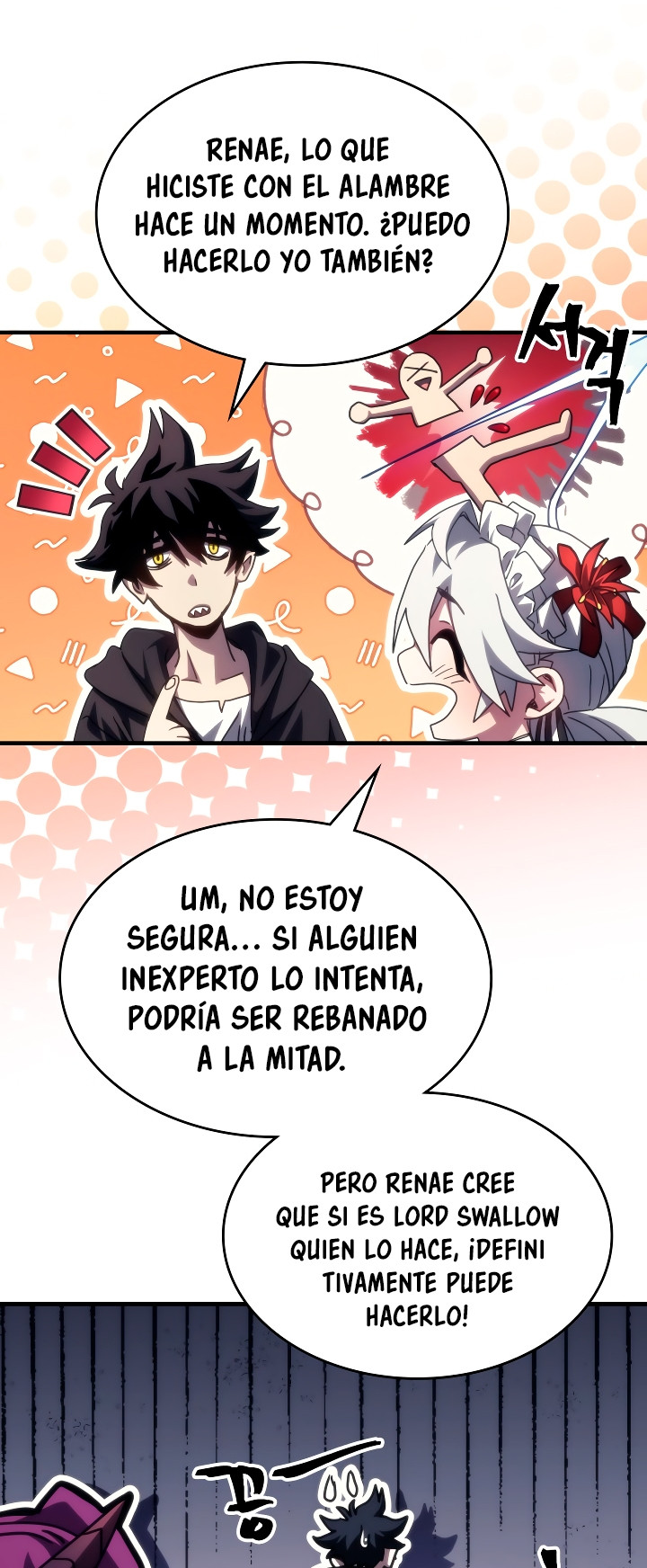 Actuando como un jefe final pero soy demasiado vago para ello capítulo 58, página 44