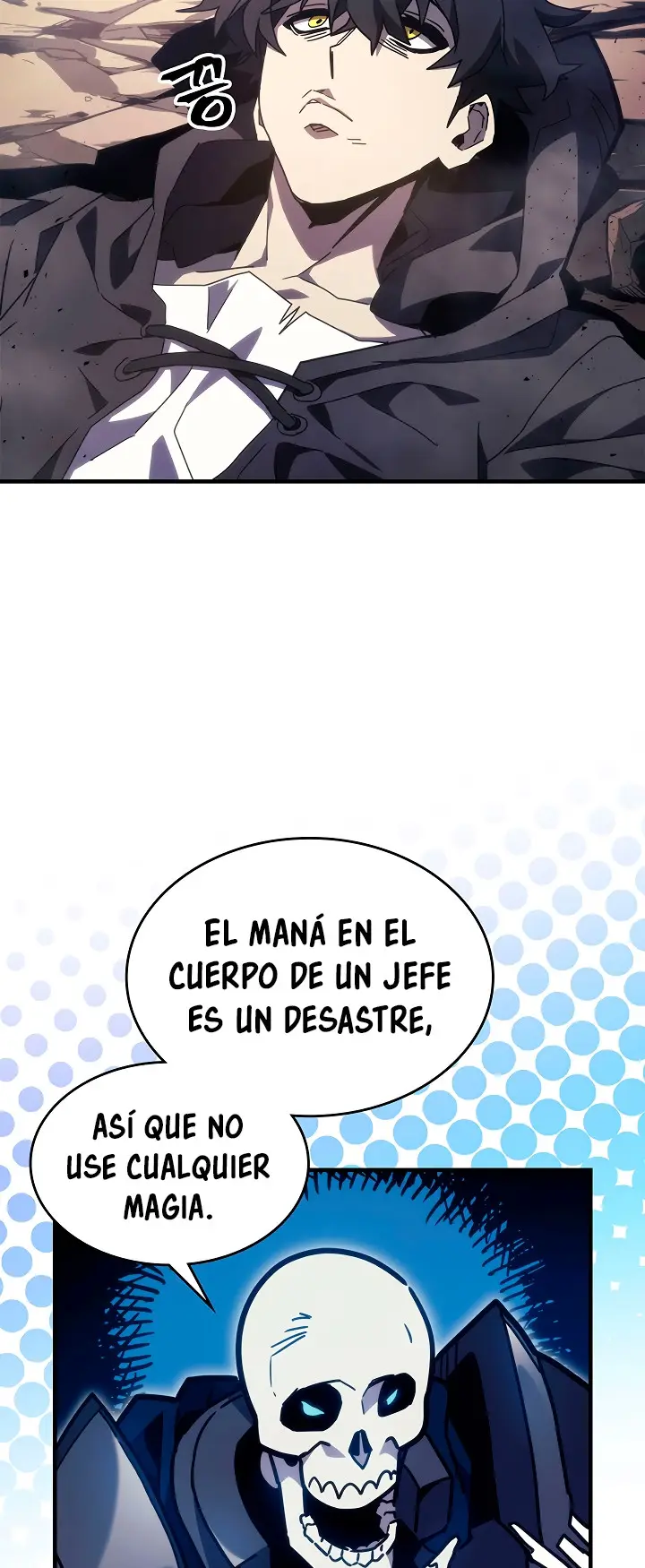 Actuando como un jefe final pero soy demasiado vago para ello capítulo 6, página 4