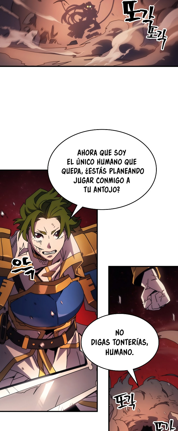 Actuando como un jefe final pero soy demasiado vago para ello capítulo 60, página 9