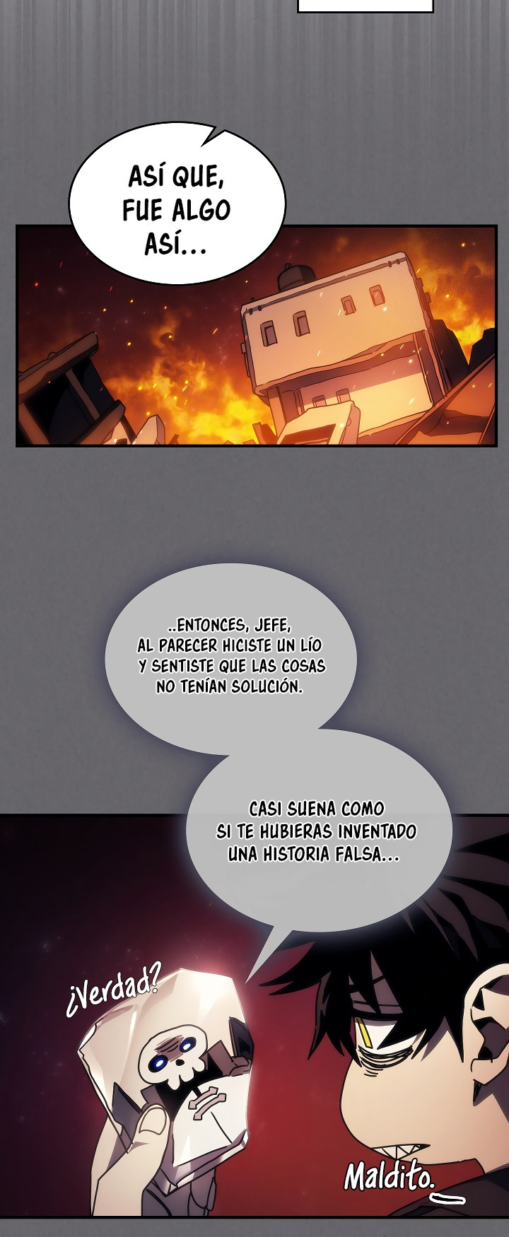 Actuando como un jefe final pero soy demasiado vago para ello capítulo 60, página 42