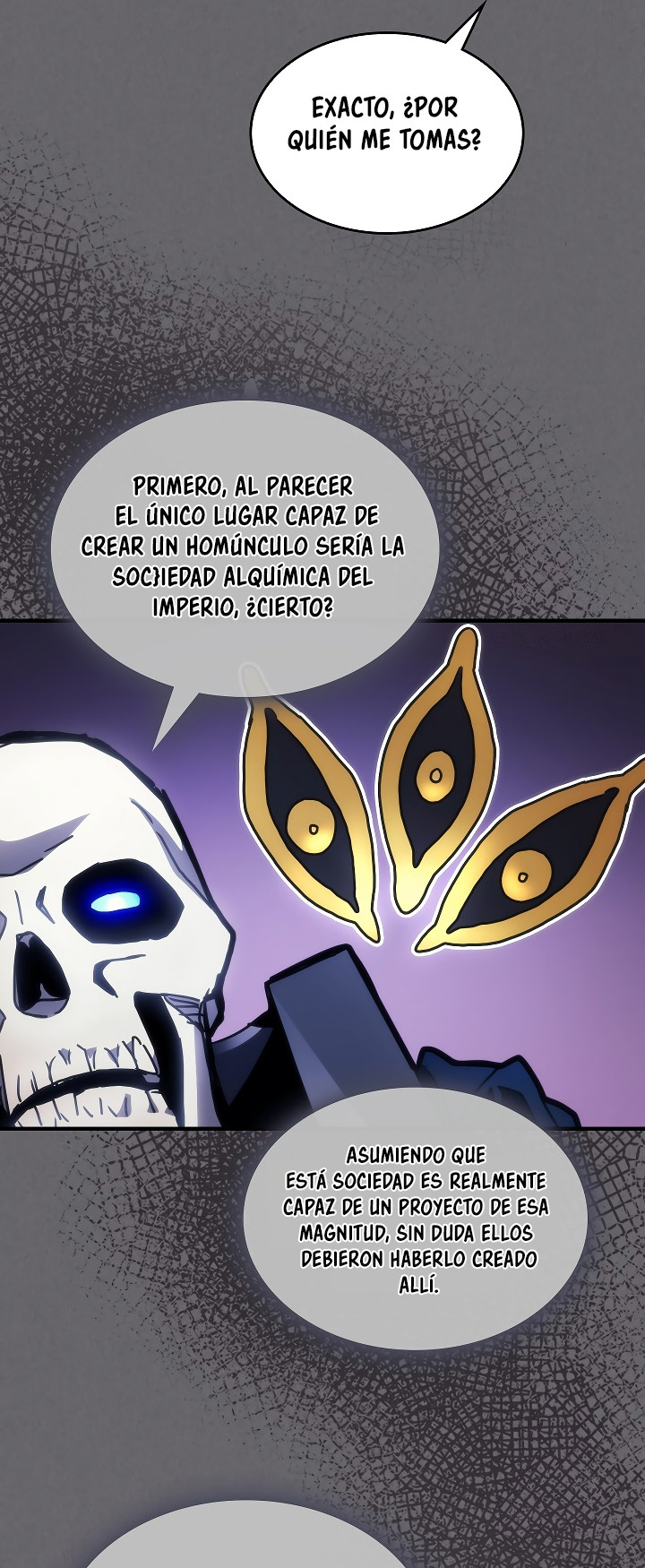 Actuando como un jefe final pero soy demasiado vago para ello capítulo 60, página 43