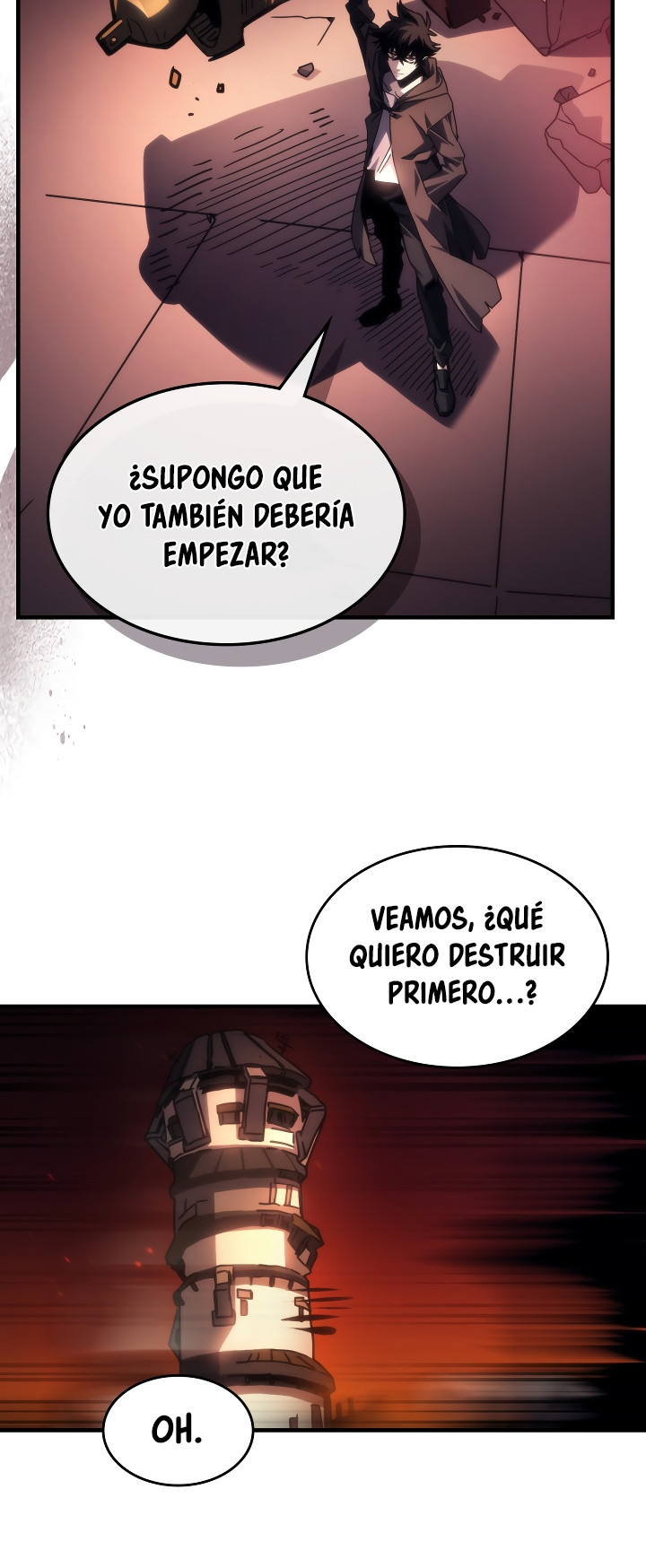 Actuando como un jefe final pero soy demasiado vago para ello capítulo 61, página 10