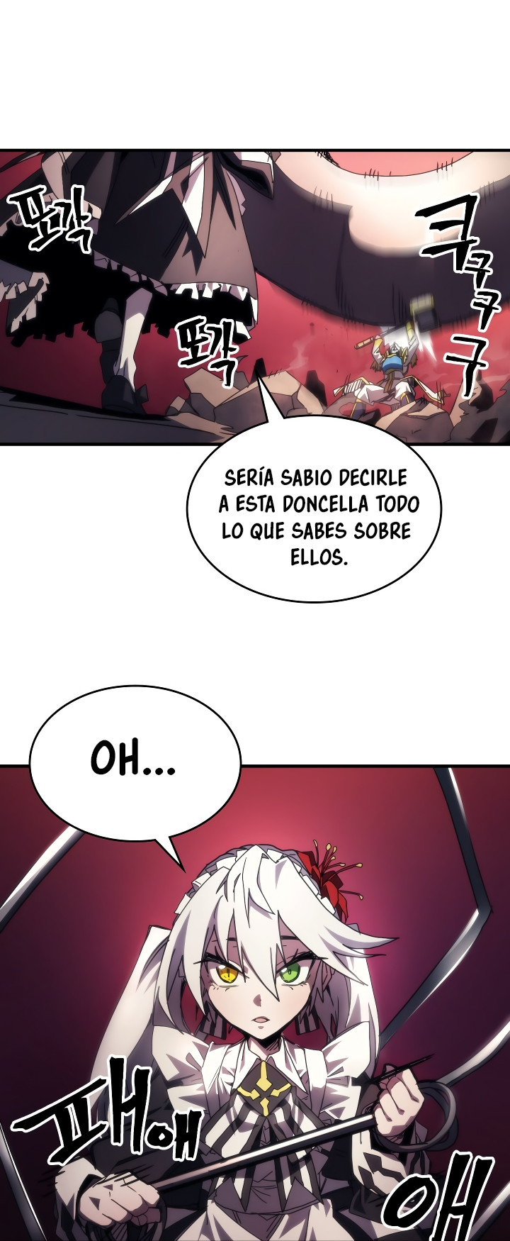 Actuando como un jefe final pero soy demasiado vago para ello capítulo 61, página 45