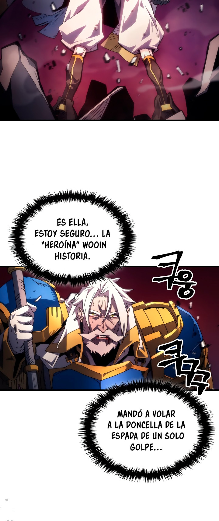 Actuando como un jefe final pero soy demasiado vago para ello capítulo 62, página 3