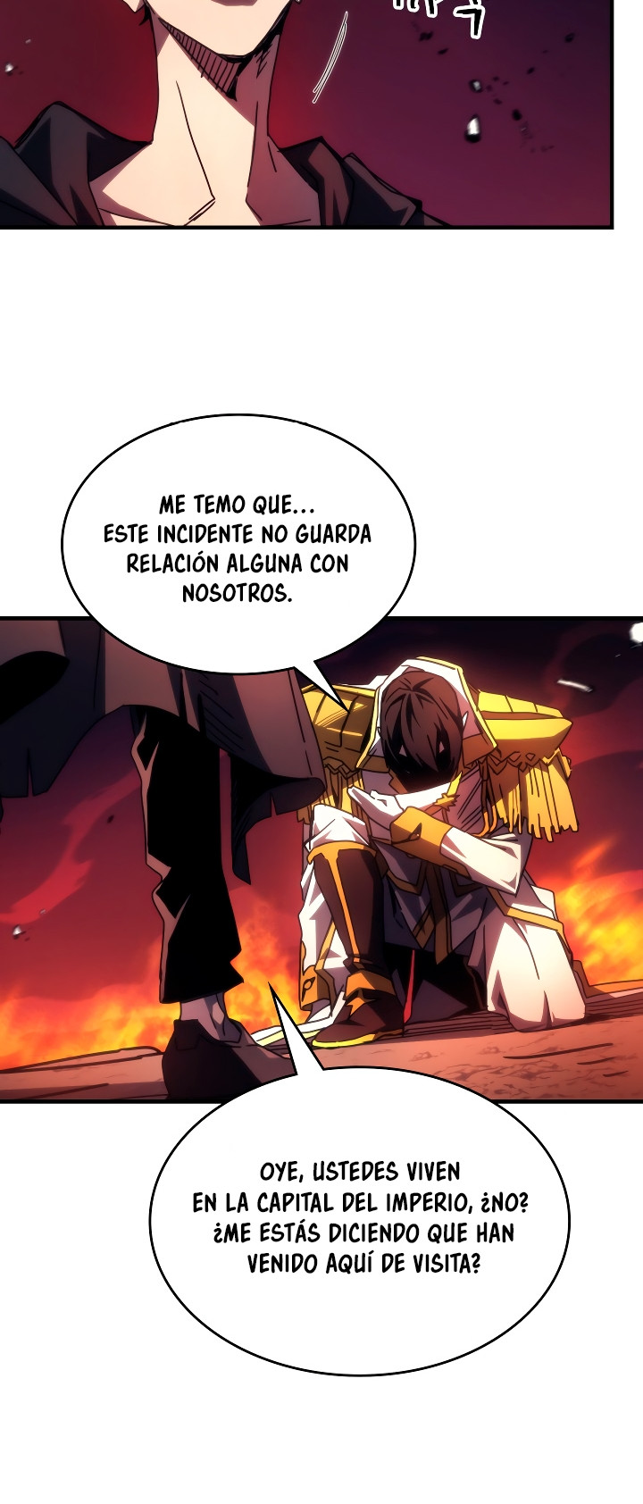 Actuando como un jefe final pero soy demasiado vago para ello capítulo 62, página 49