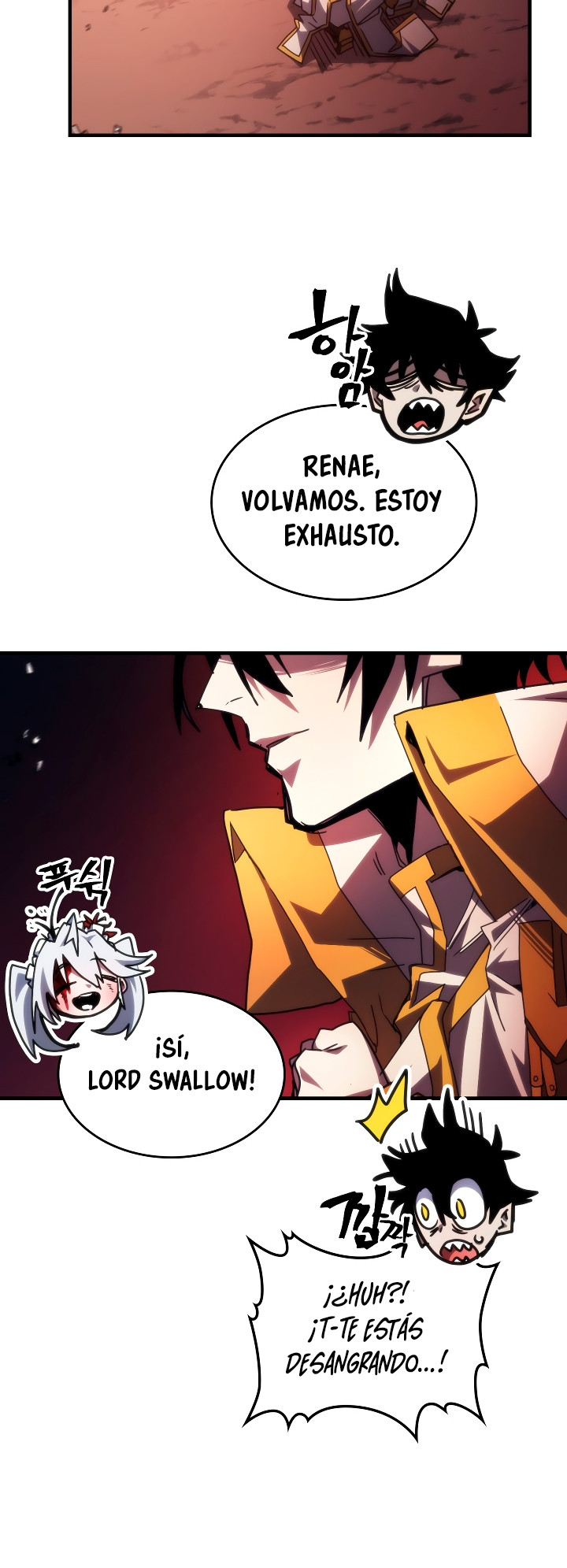 Actuando como un jefe final pero soy demasiado vago para ello capítulo 62, página 52