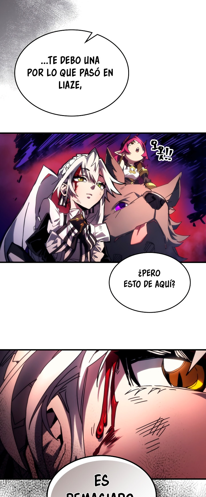 Actuando como un jefe final pero soy demasiado vago para ello capítulo 63, página 4