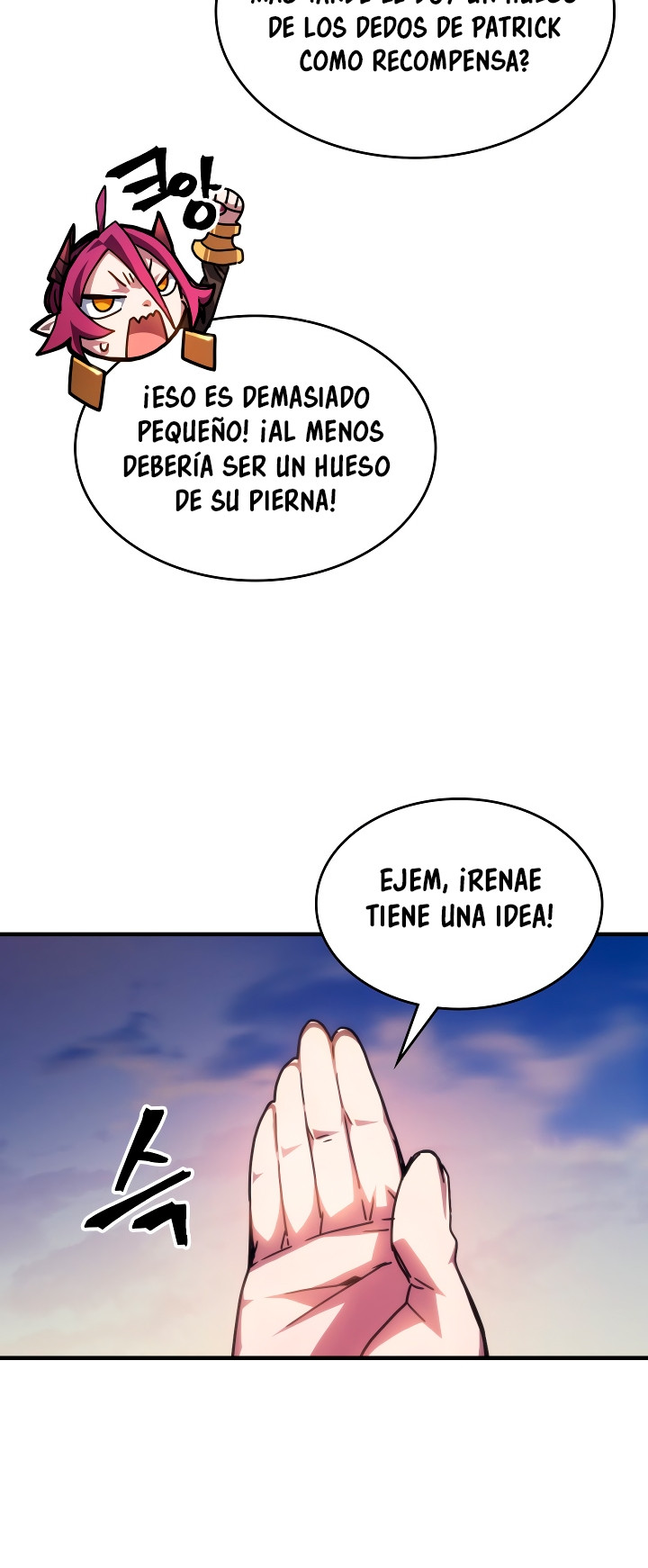 Actuando como un jefe final pero soy demasiado vago para ello capítulo 64, página 8