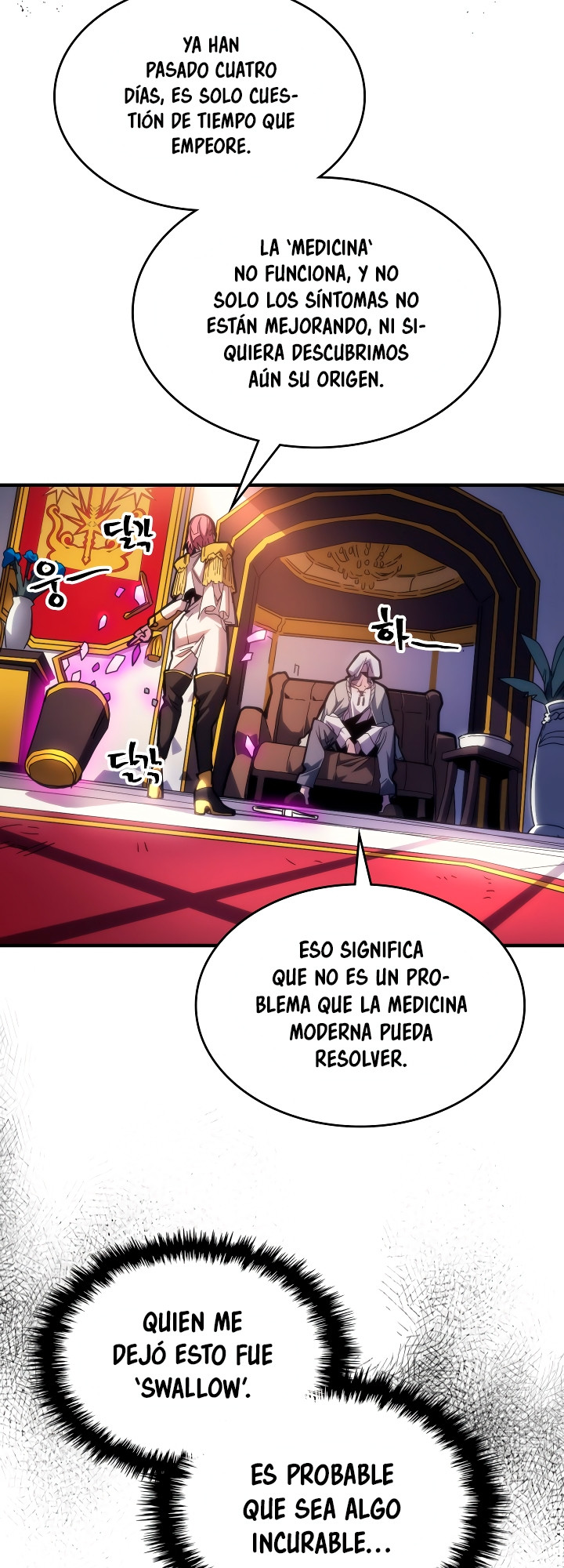 Actuando como un jefe final pero soy demasiado vago para ello capítulo 65, página 5