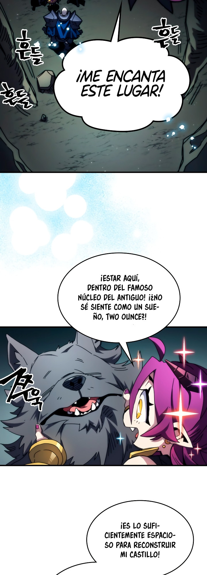 Actuando como un jefe final pero soy demasiado vago para ello capítulo 65, página 28